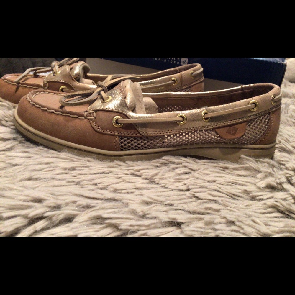 Sperry Angelfish Python Black/Gold - image 2